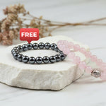 Rose Quartz Bracelet & The Real Money Magnet Bracelet