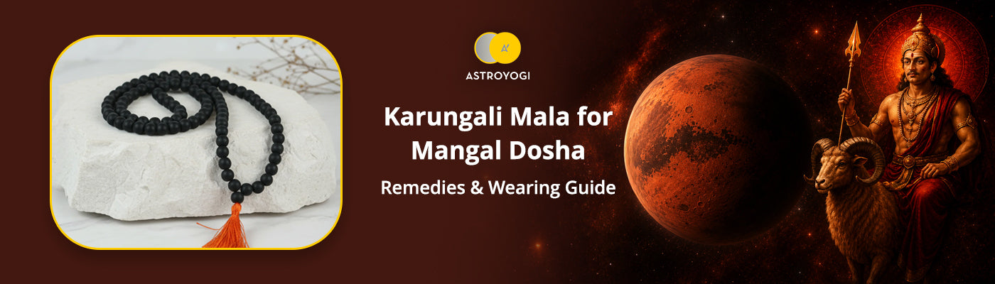 Karungali Mala for Mangal Dosha