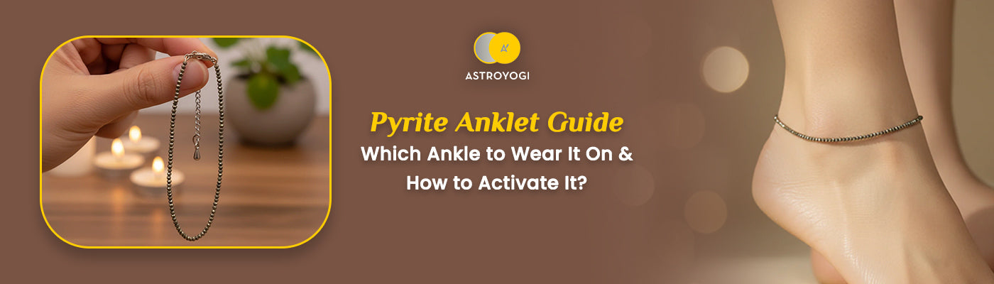 Pyrite Anklet: Which Ankle to Wear It On