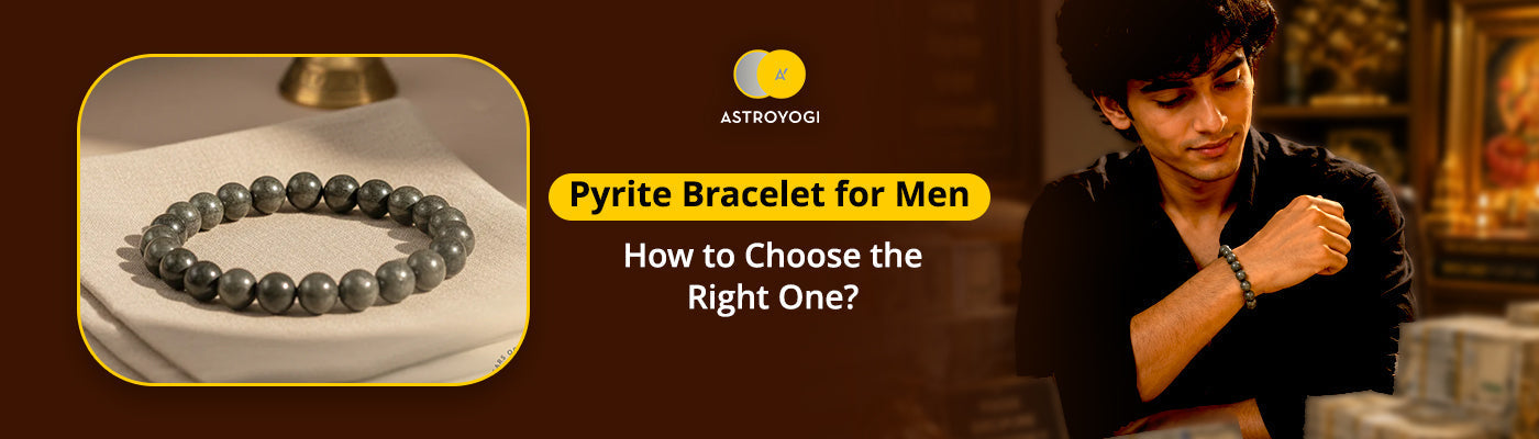 Pyrite Bracelet for Men