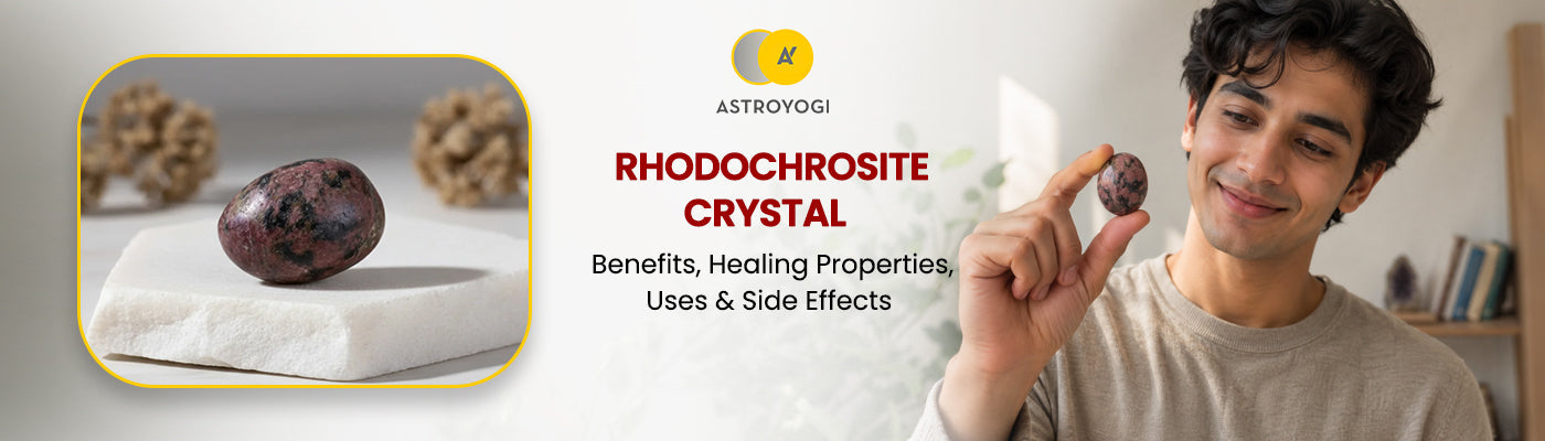 Rhodochrosite crystal