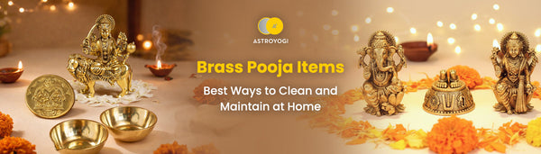 How to Clean Brass Pooja Items at Home: Easy Methods for Diyas, Idols & Utensils