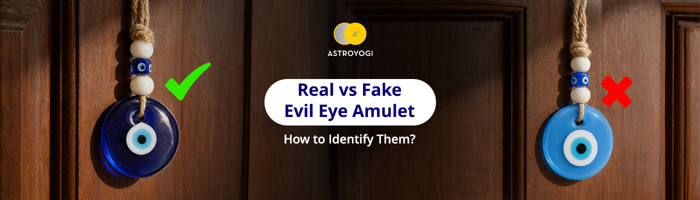 Real vs Fake Evil Eye Amulet