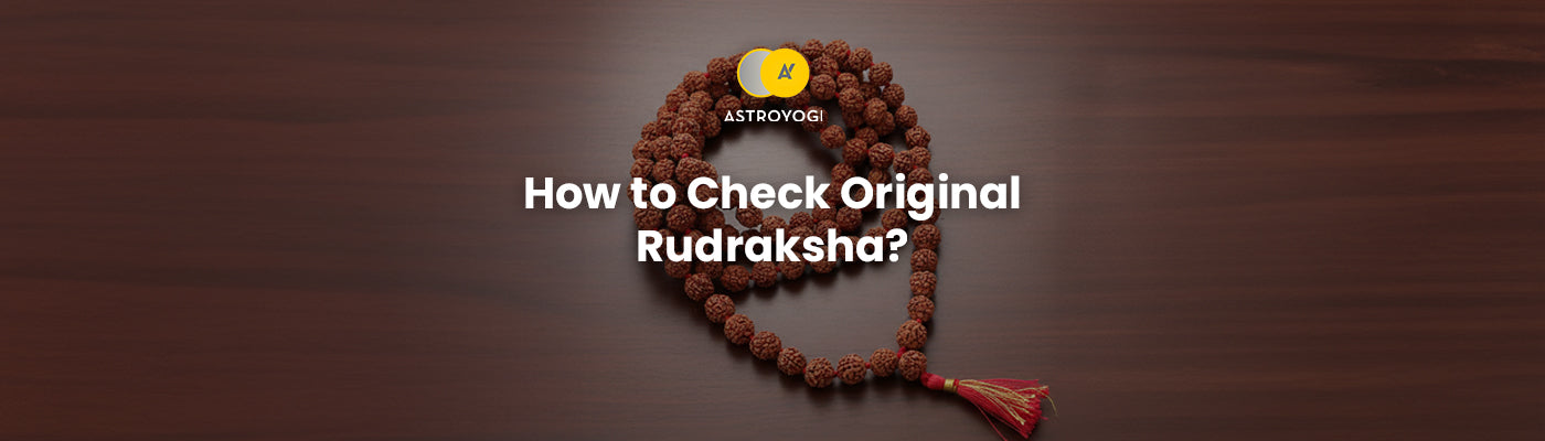 how to check original rudraksha