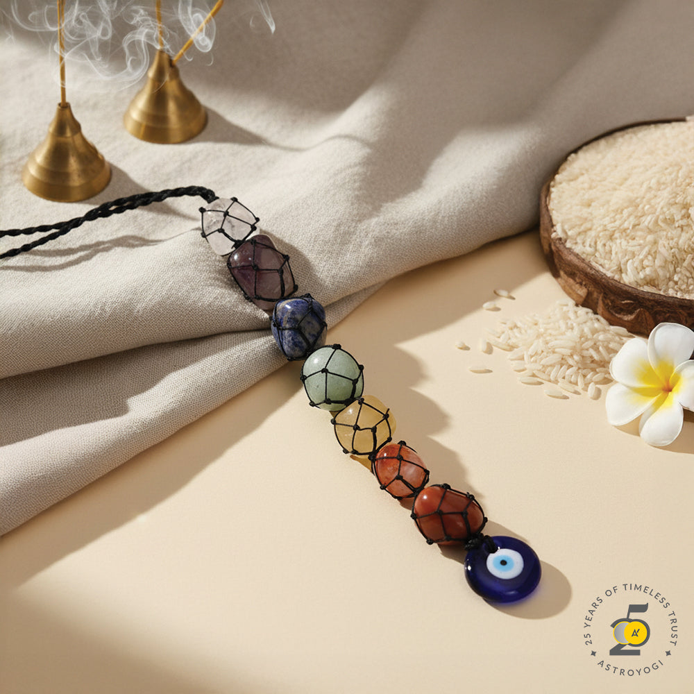 Evil Eye 7 Chakra Hanging