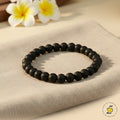 Karungali Elastic Bracelet - 22 Beads, 8mm Govt. Certified