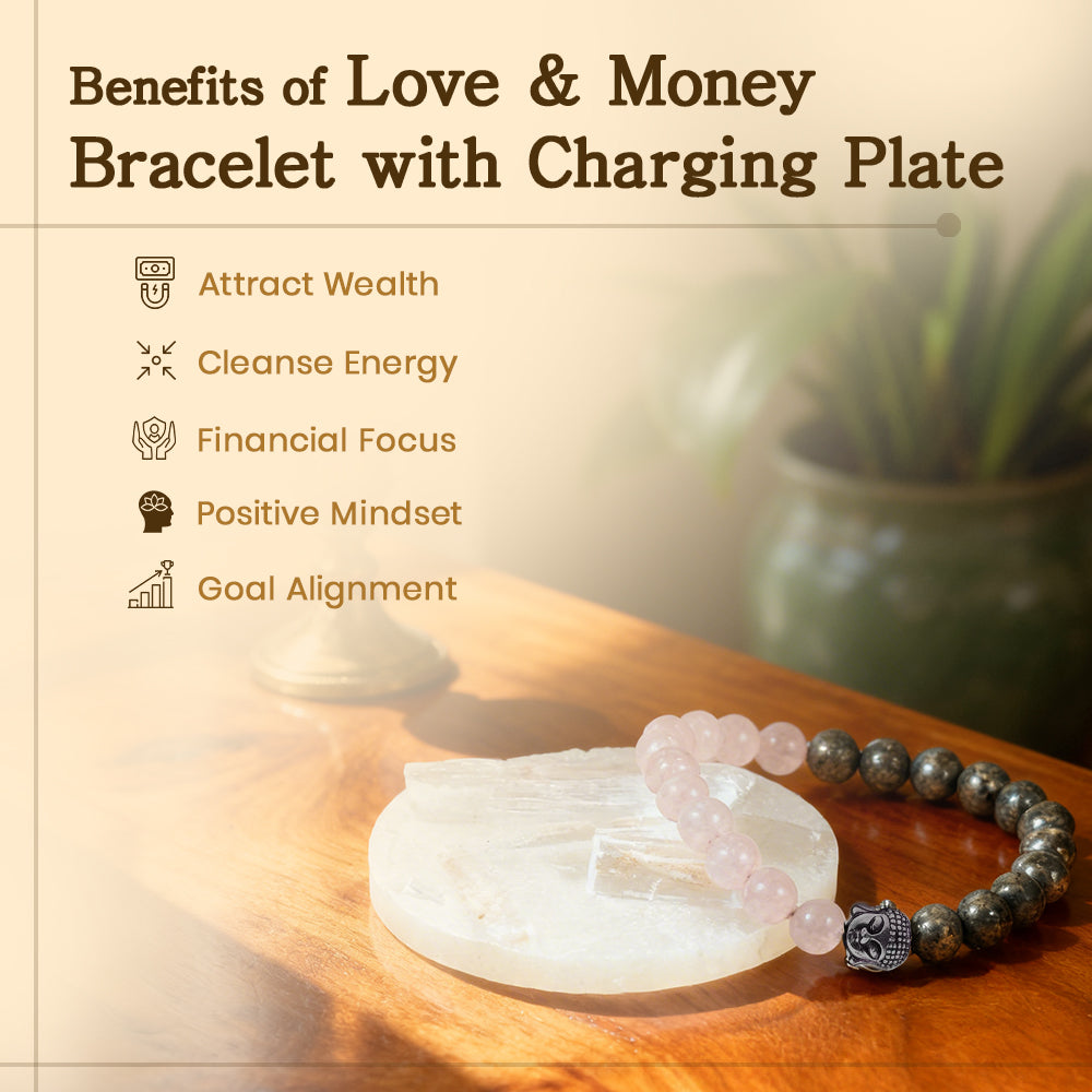 Love & Money Bracelet with Charging Plate