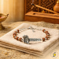 Rudraksha Hanuman Mantra Bracelet