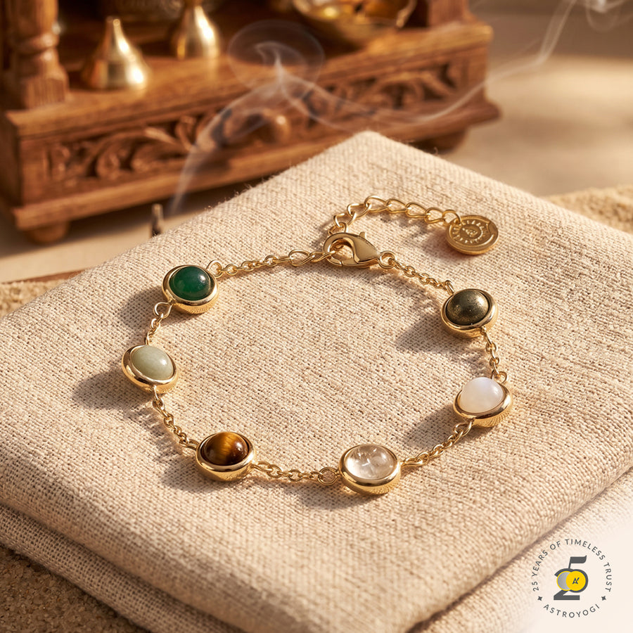 Metal Dhan Yog Bracelet for Women