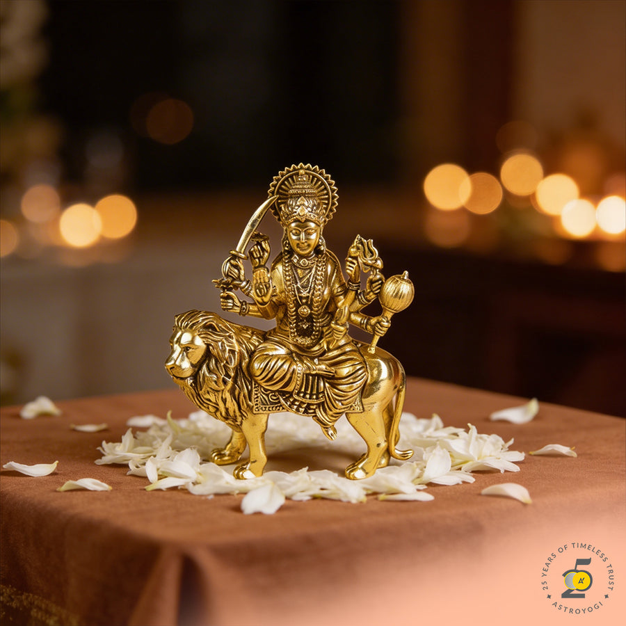 Maa Durga Brass Idol