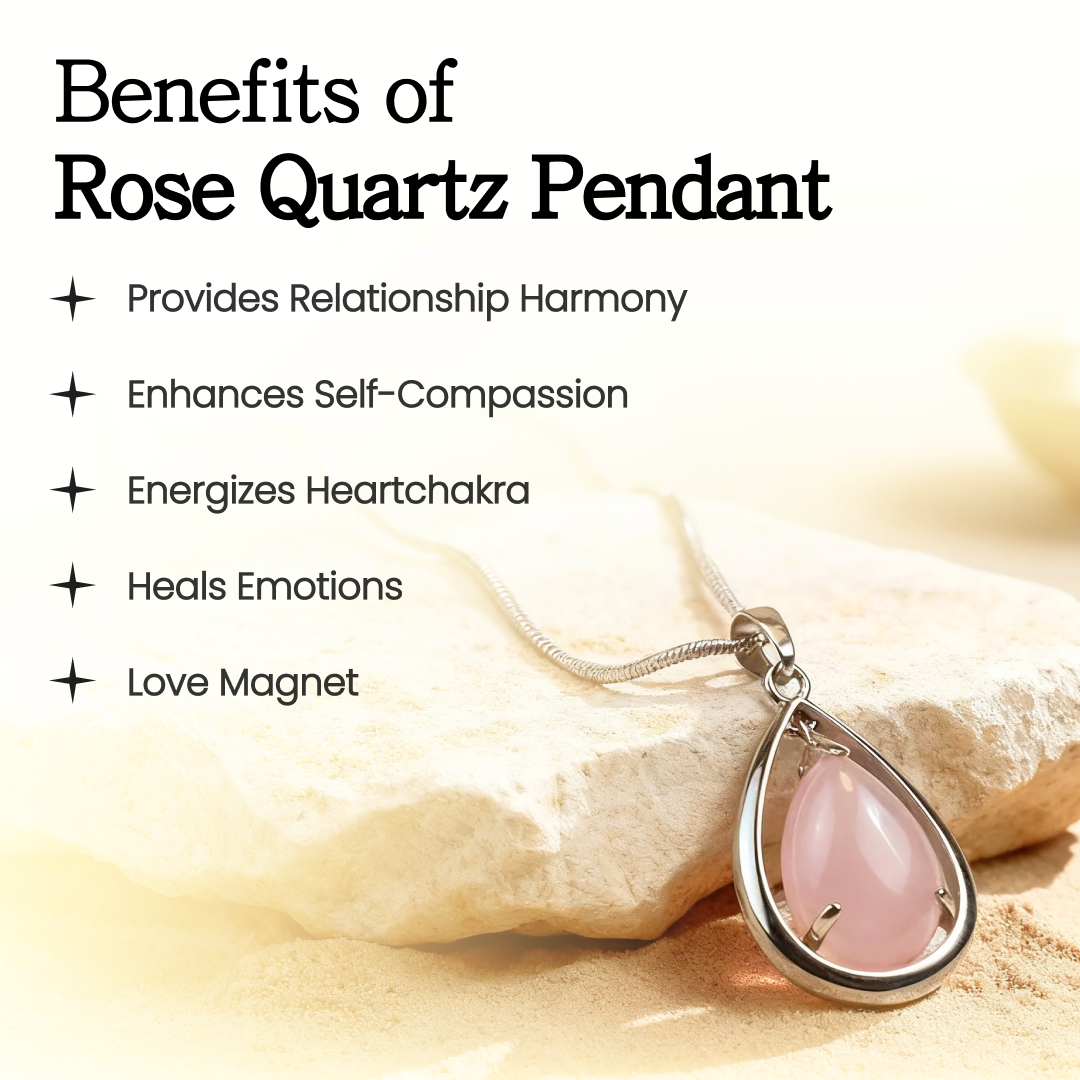 Rose Quartz Pendant