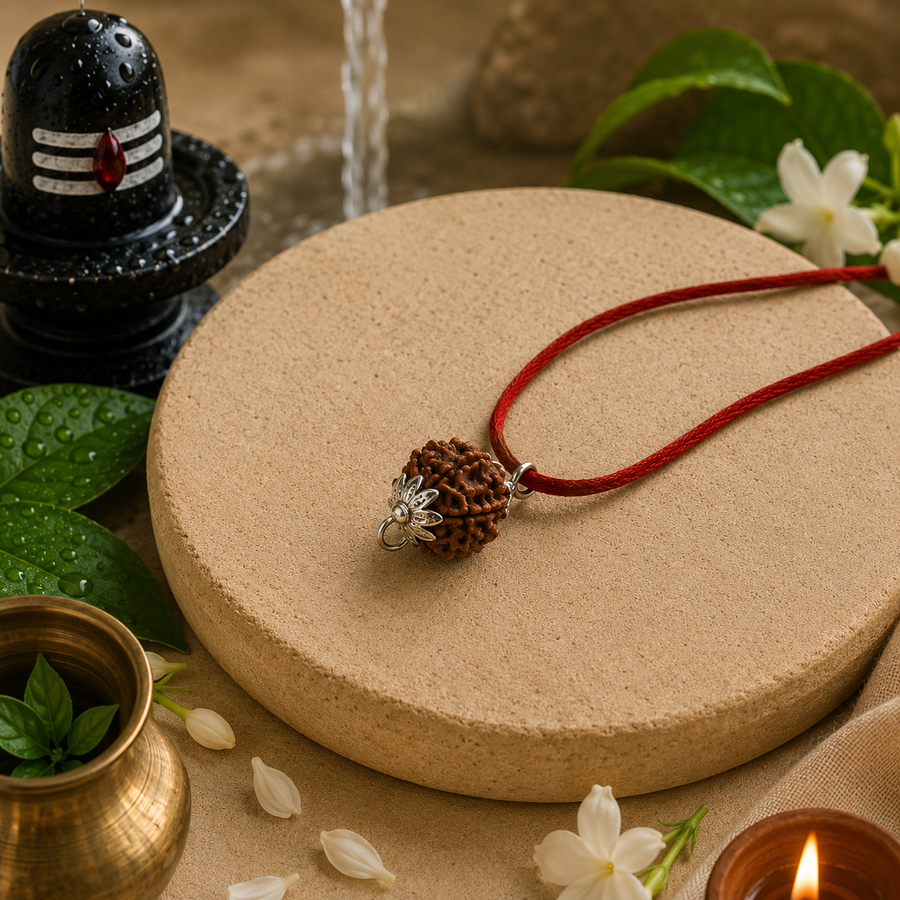 5 Mukhi Rudraksha Pendant