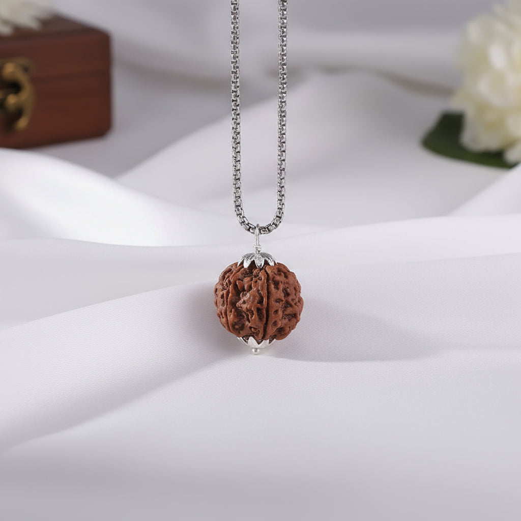 7 Mukhi Rudraksha Pendant
