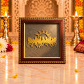 7 Horses on Raw Pyrite Frame