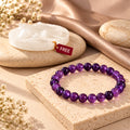 Amethyst Bracelet with FREE Raw Selenite Plate