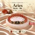 Aries Bracelet with FREE Raw Selenite Plate