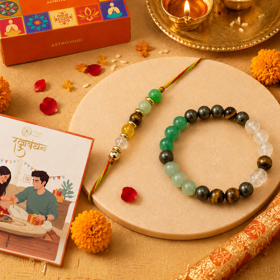 Money Magnet Rakhi Set