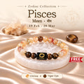 Pisces Bracelet with FREE Raw Selenite Plate
