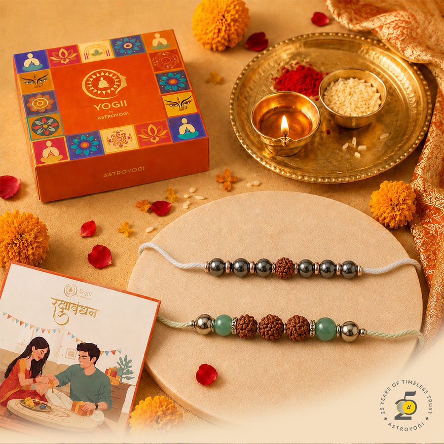 Good Luck Rakhi Set