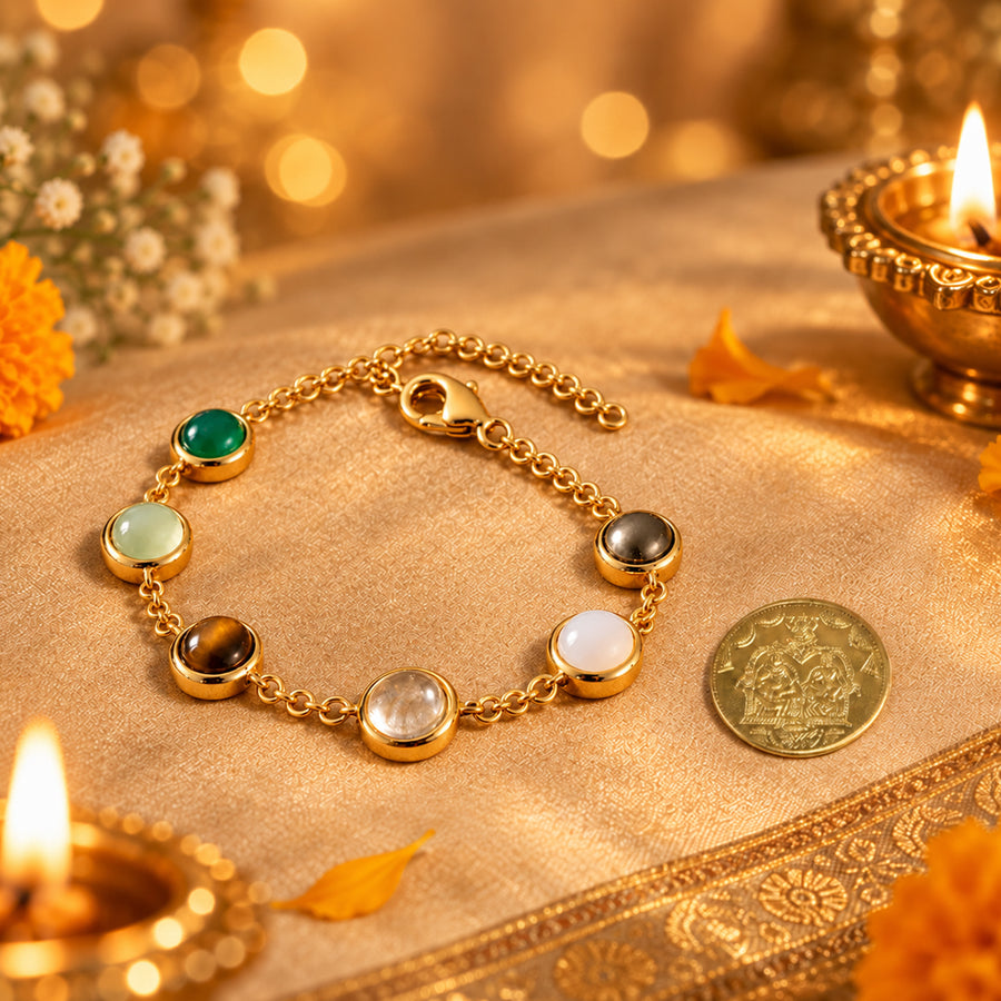 Dhan Yog Bracelet For Women With Kuber Coin