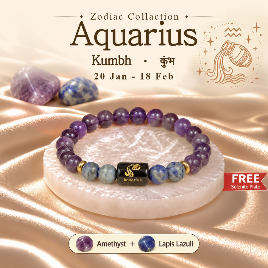 Aquarius Bracelet for Kumbh Rashi
