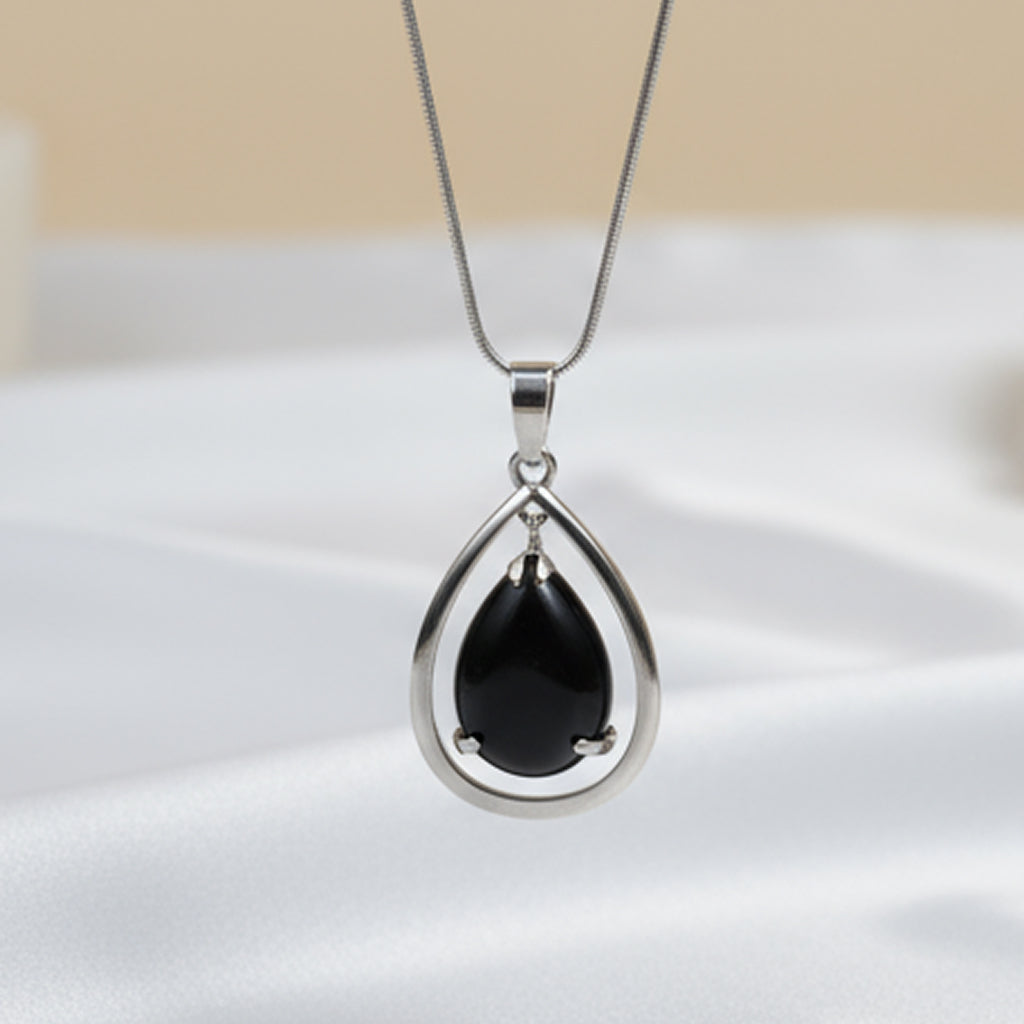 Black Obsidian Pendant