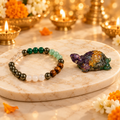 Dhan Yog Bracelet & Vastu Dhan Yog Tortoise Combo