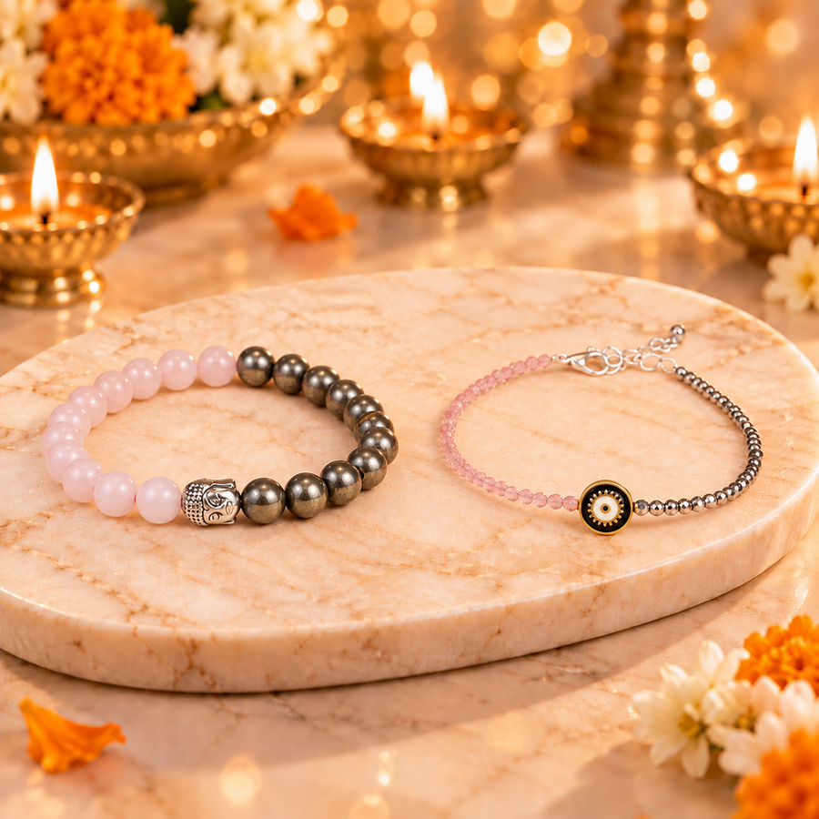 Love & Money Bracelet & Anklet Combo