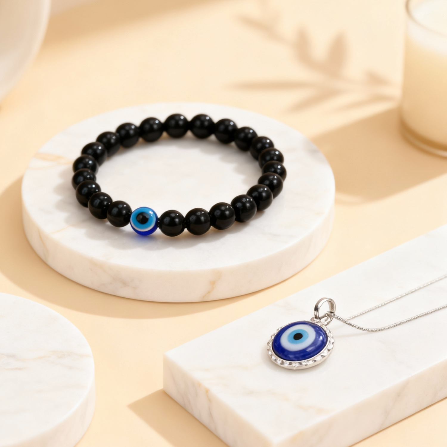 Evil Eye Combo (Pendant & Bracelet)