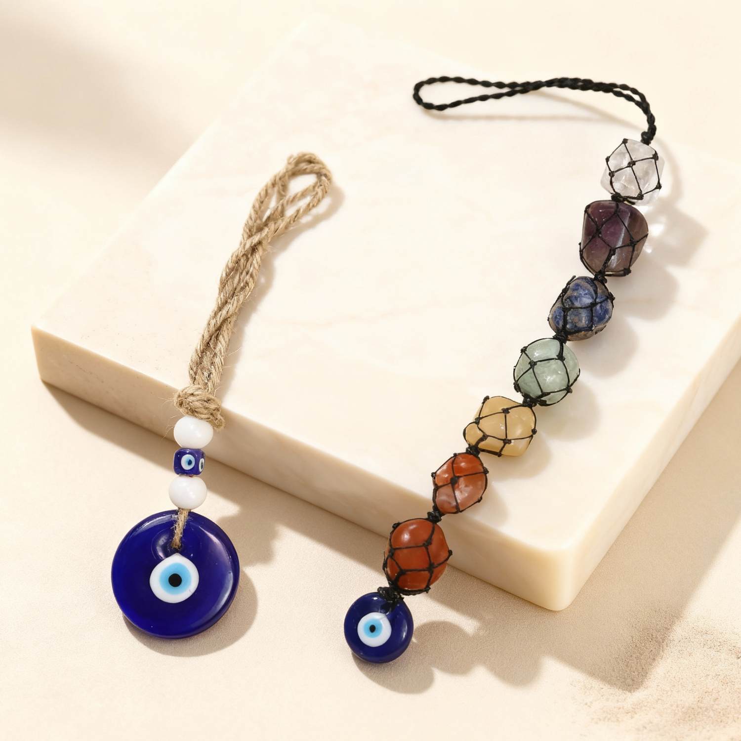 Evil Eye & 7 Chakra Evil Eye Hanging