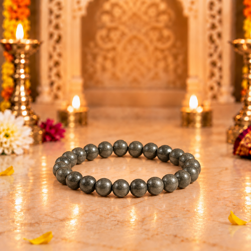 Raw Pyrite Bracelet