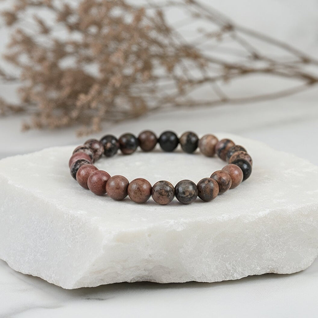 Taurus Rhodonite Bracelet