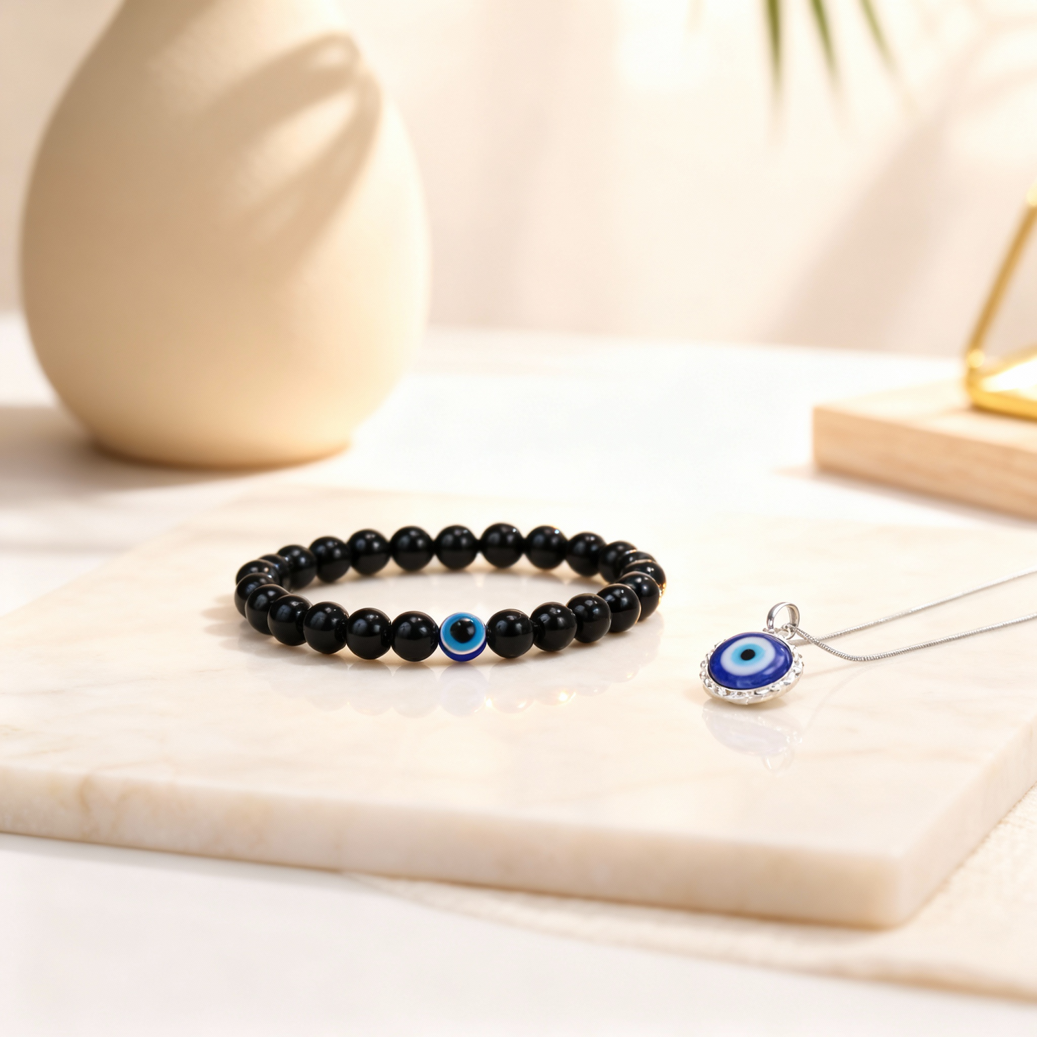 Evil Eye Combo (Pendant & Bracelet)