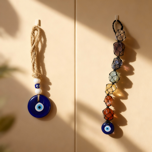 Evil Eye & 7 Chakra Evil Eye Hanging