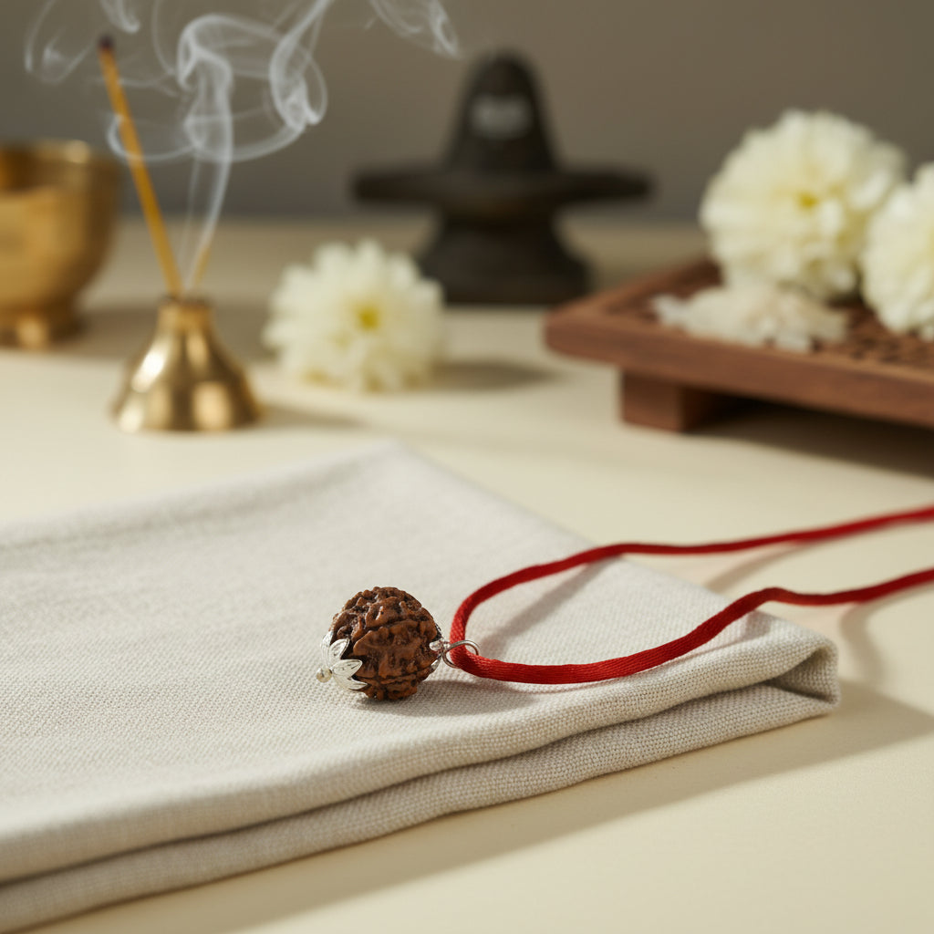 7 Mukhi Rudraksha Pendant