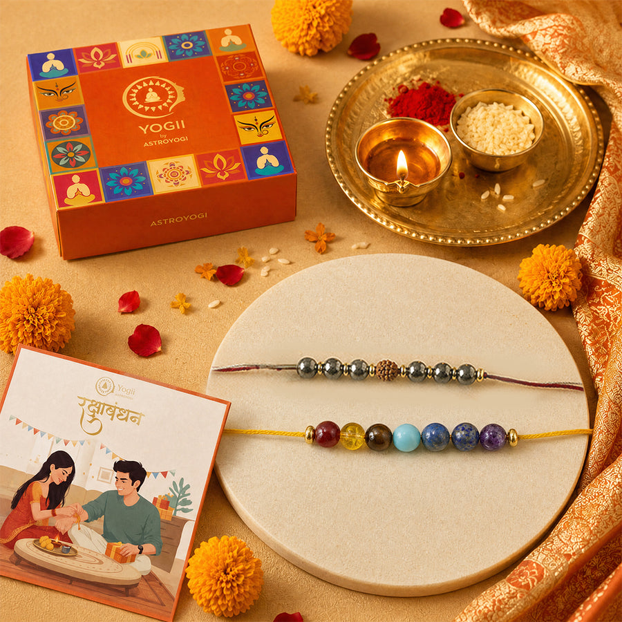 Power & Abundance Rakhi Set