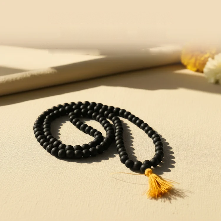 Karungali Mala - 108 Beads, 8mm Govt. Certified